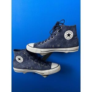 Converse Chuck Taylor All Star Hi Mens Size 11 Blue Denim High Top Shoes Sneaker